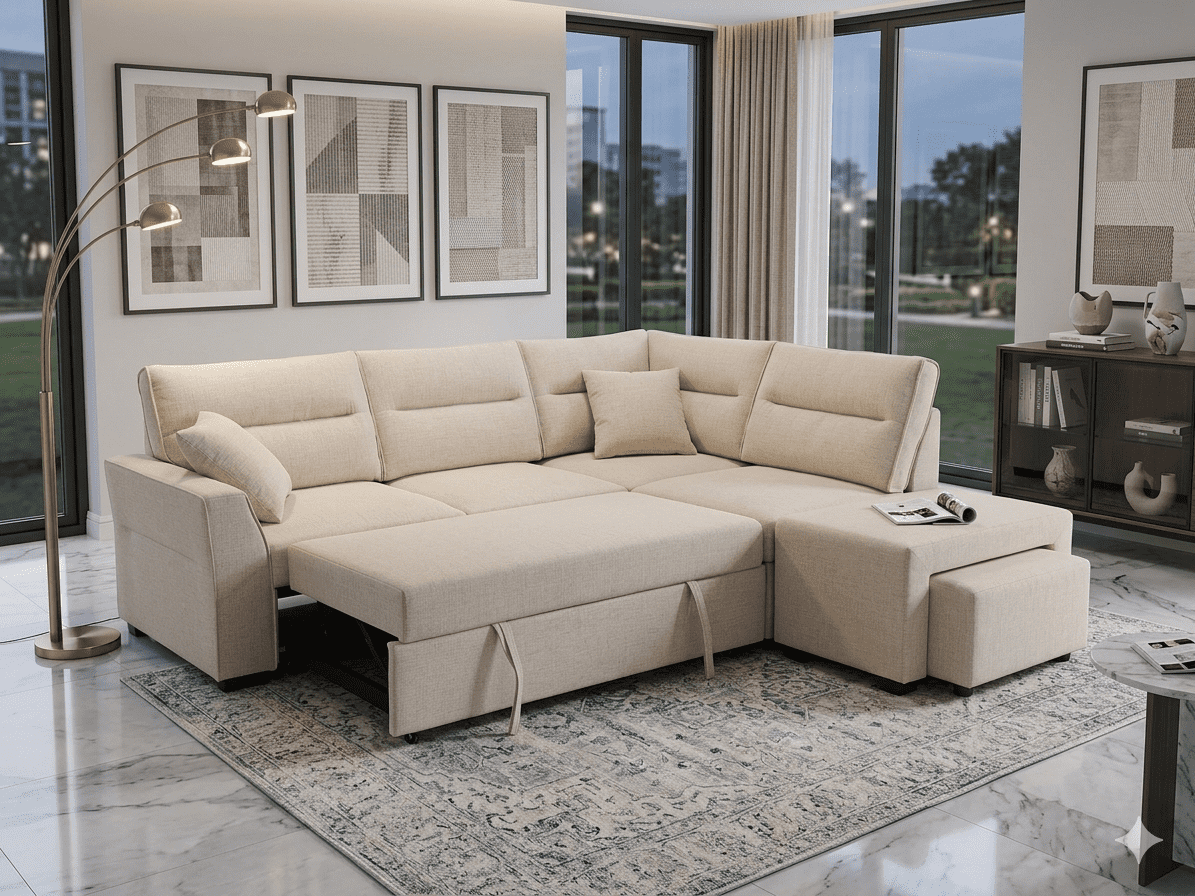 5-Seater Sofa Cum Bed - Image 2