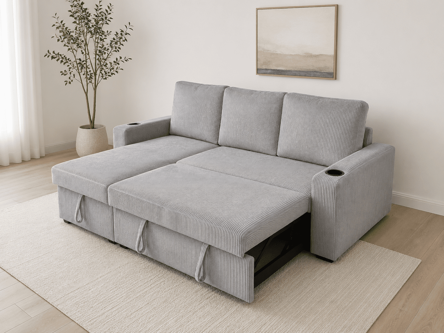 3 - Seater Sofa Bed - Image 2