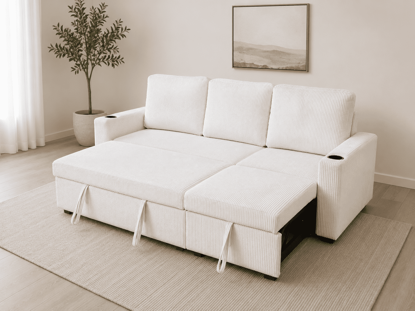 3 - Seater Sofa Bed - Image 3