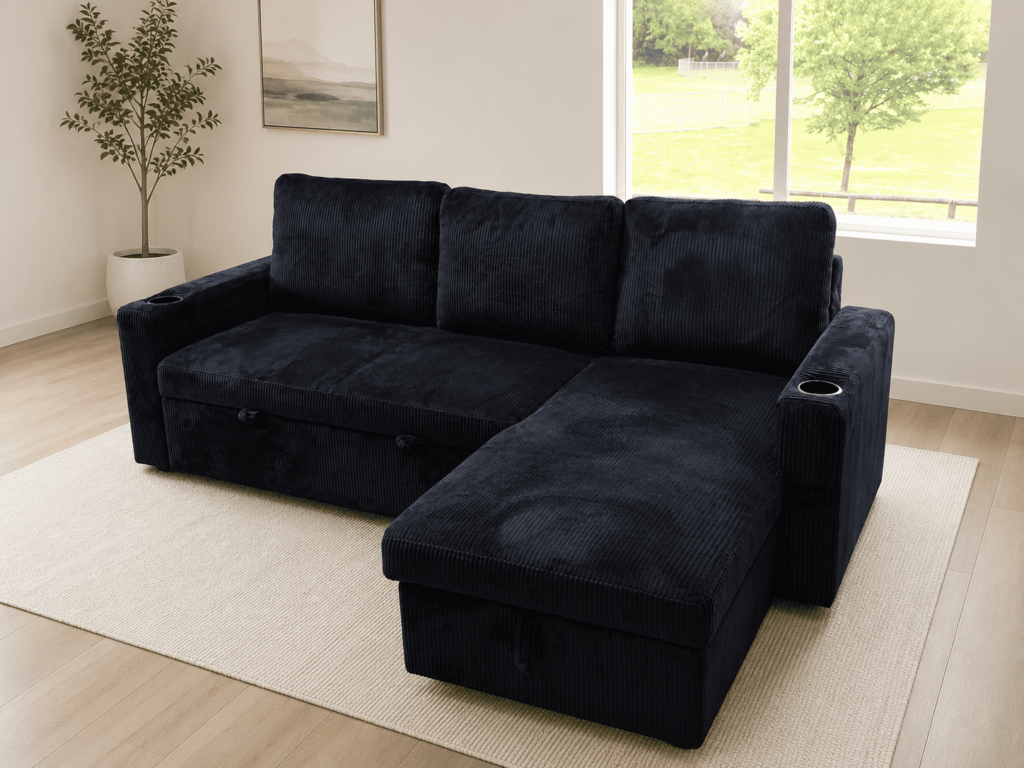 3 - Seater Sofa Bed - Image 4